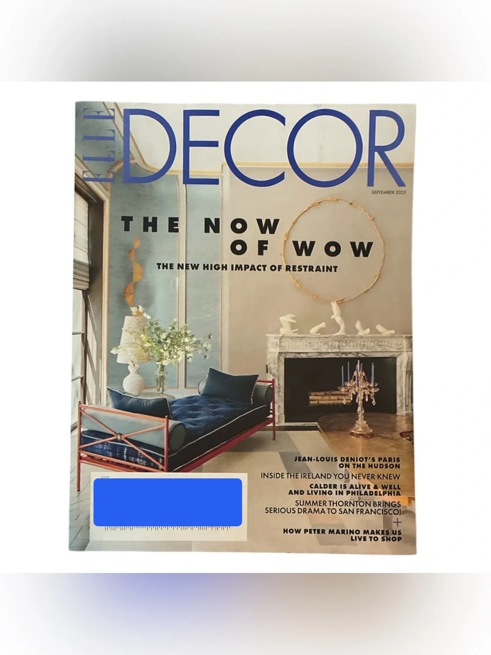Elle Decor Magazine September 2025 The Now Of Wow High Impact Of Restraint